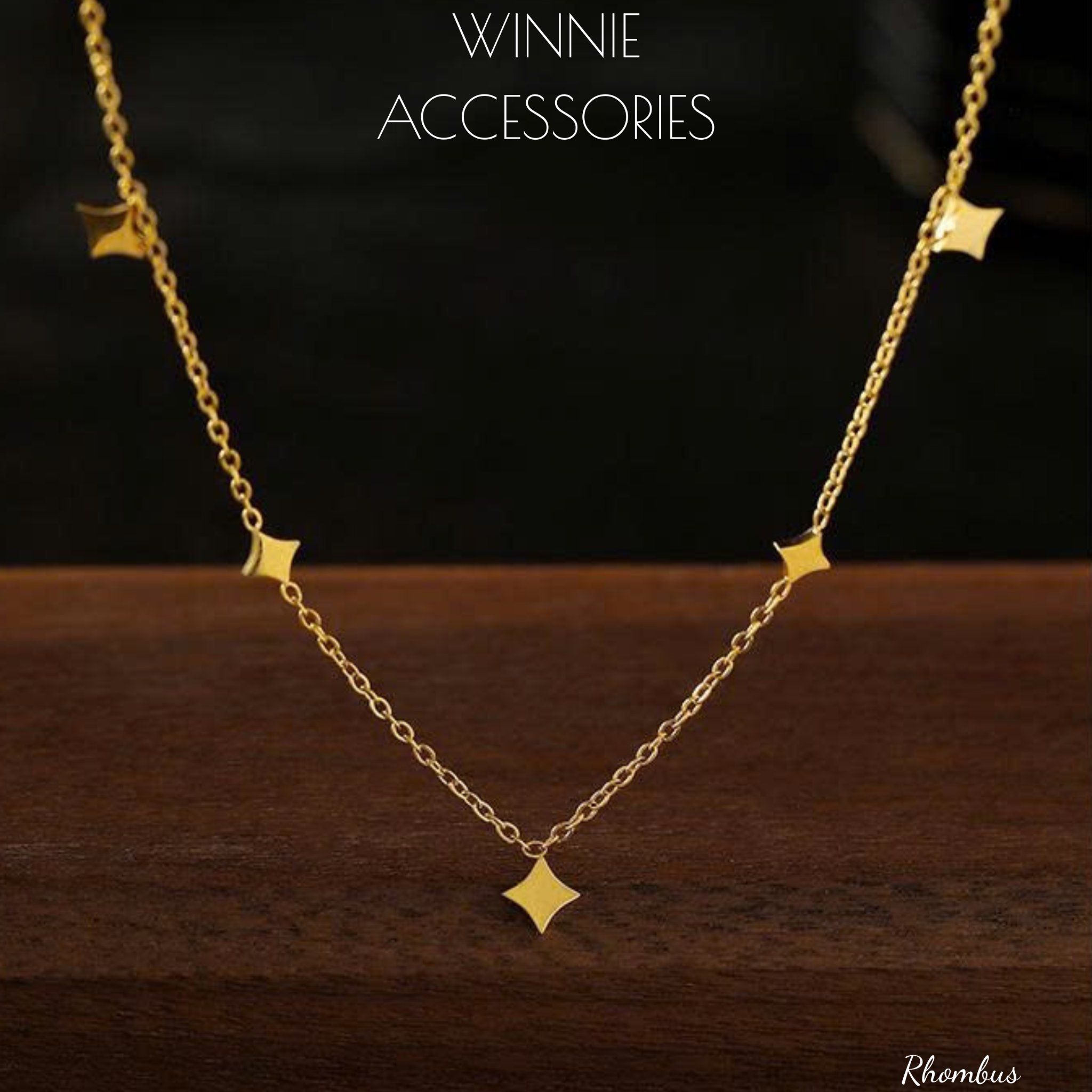  Dây chuyền Titan Rhombus 