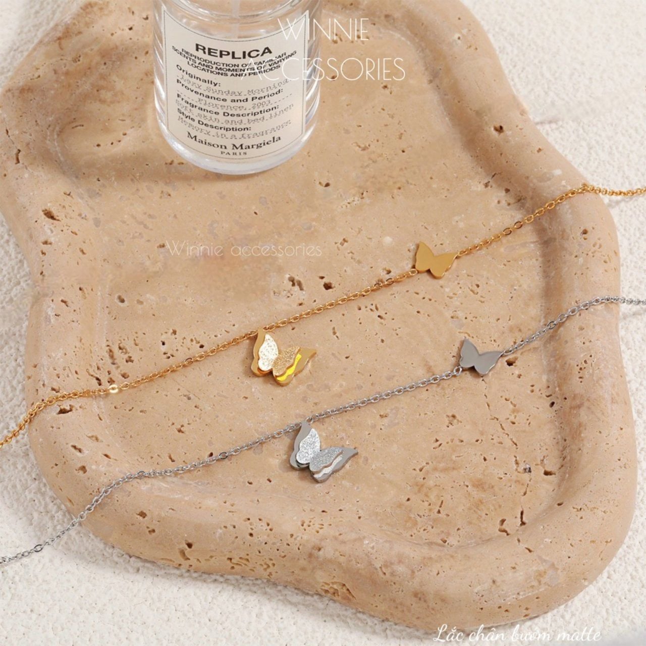  Lắc chân Titan Bướm Matte 