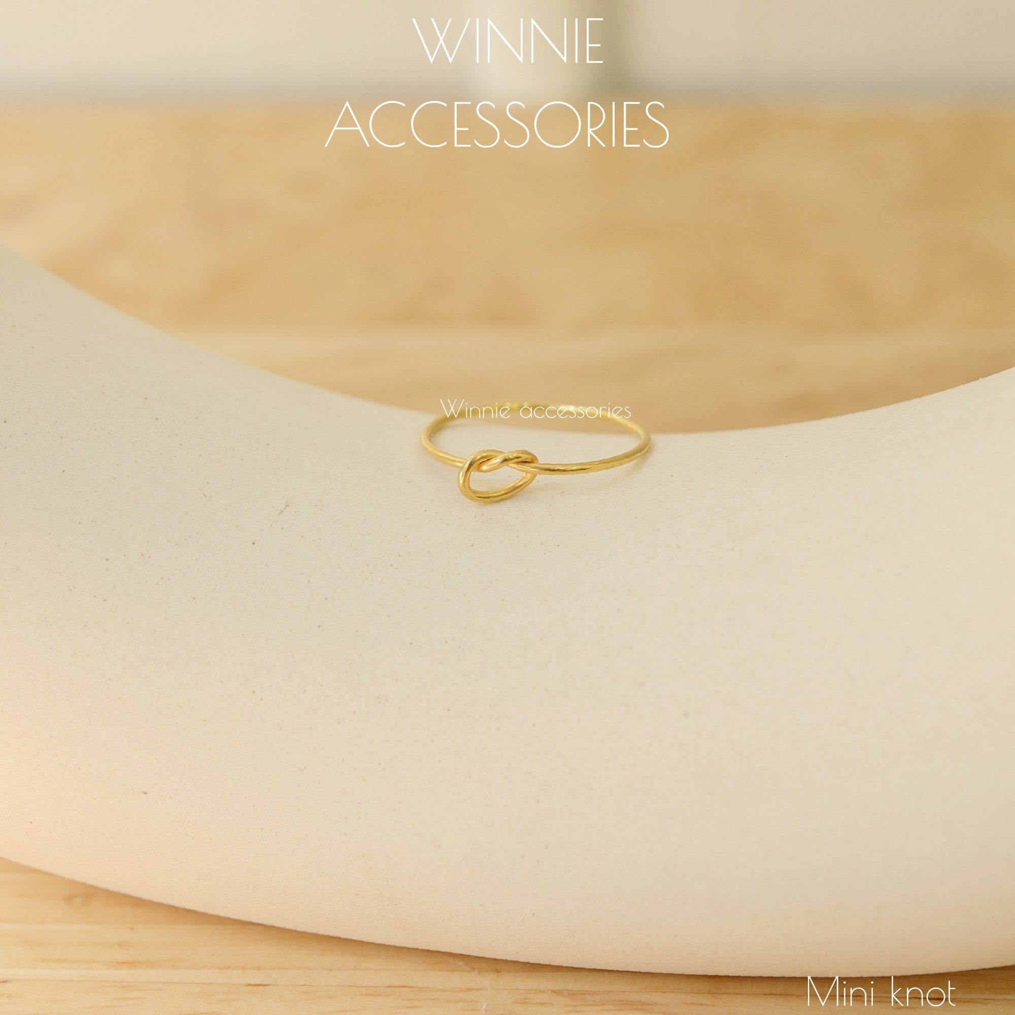  Nhẫn Titan Mini Knot 