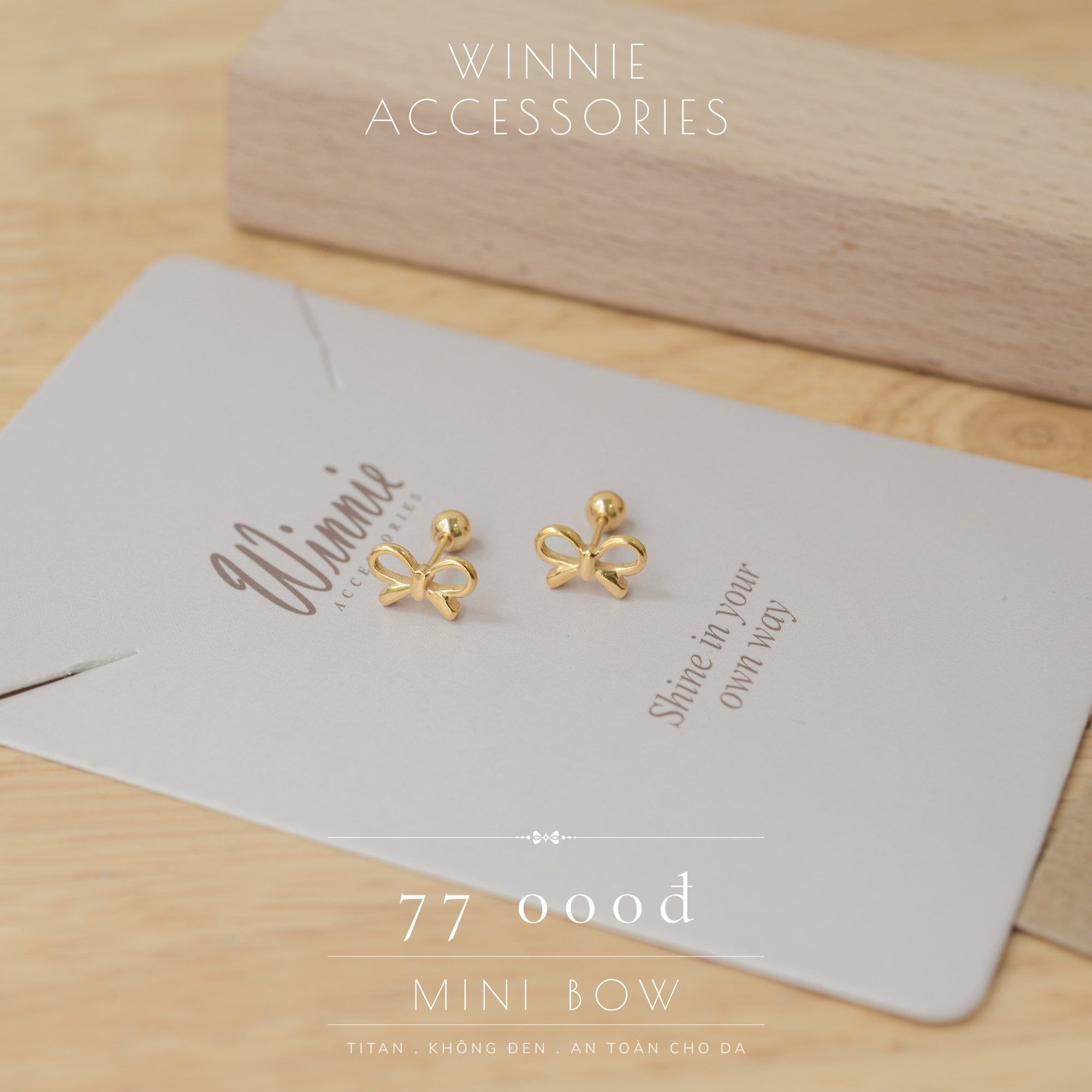  Hoa tai Titan Bi Mini Bow 