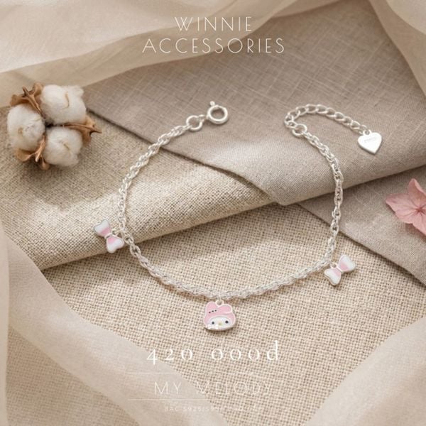  Lắc tay Bạc S925 My Melody 