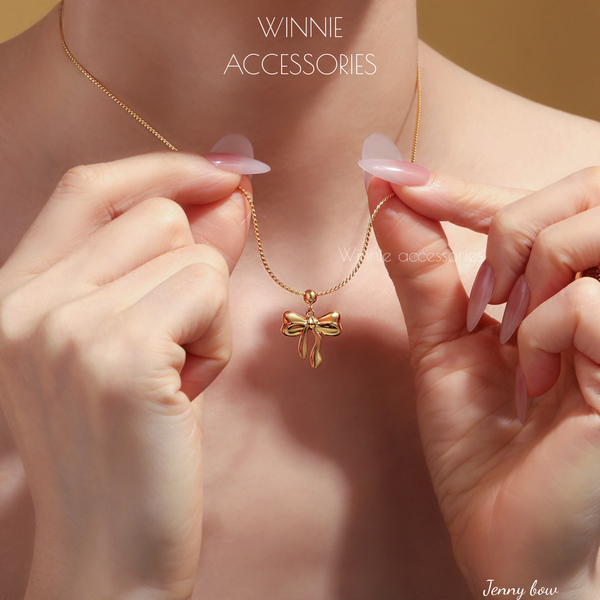  Dây chuyền Titan Jenny Bow 