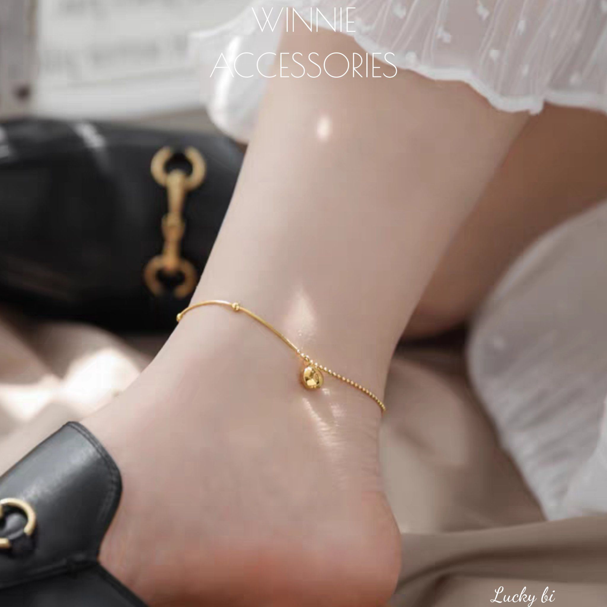  Lắc chân titan Lucky bi VG 