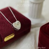  Dây chuyền Bạc S925 Shiny heart 