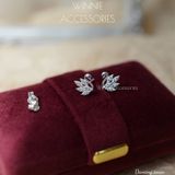  Hoa tai Bạc S925 Dancing Swan 