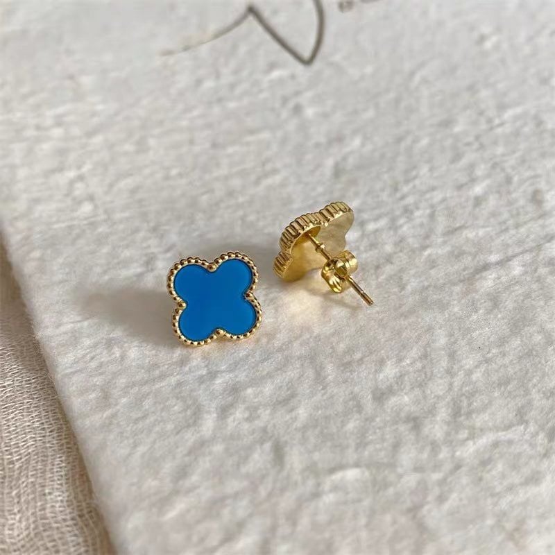  Hoa tai Titan VCA xanh dương 