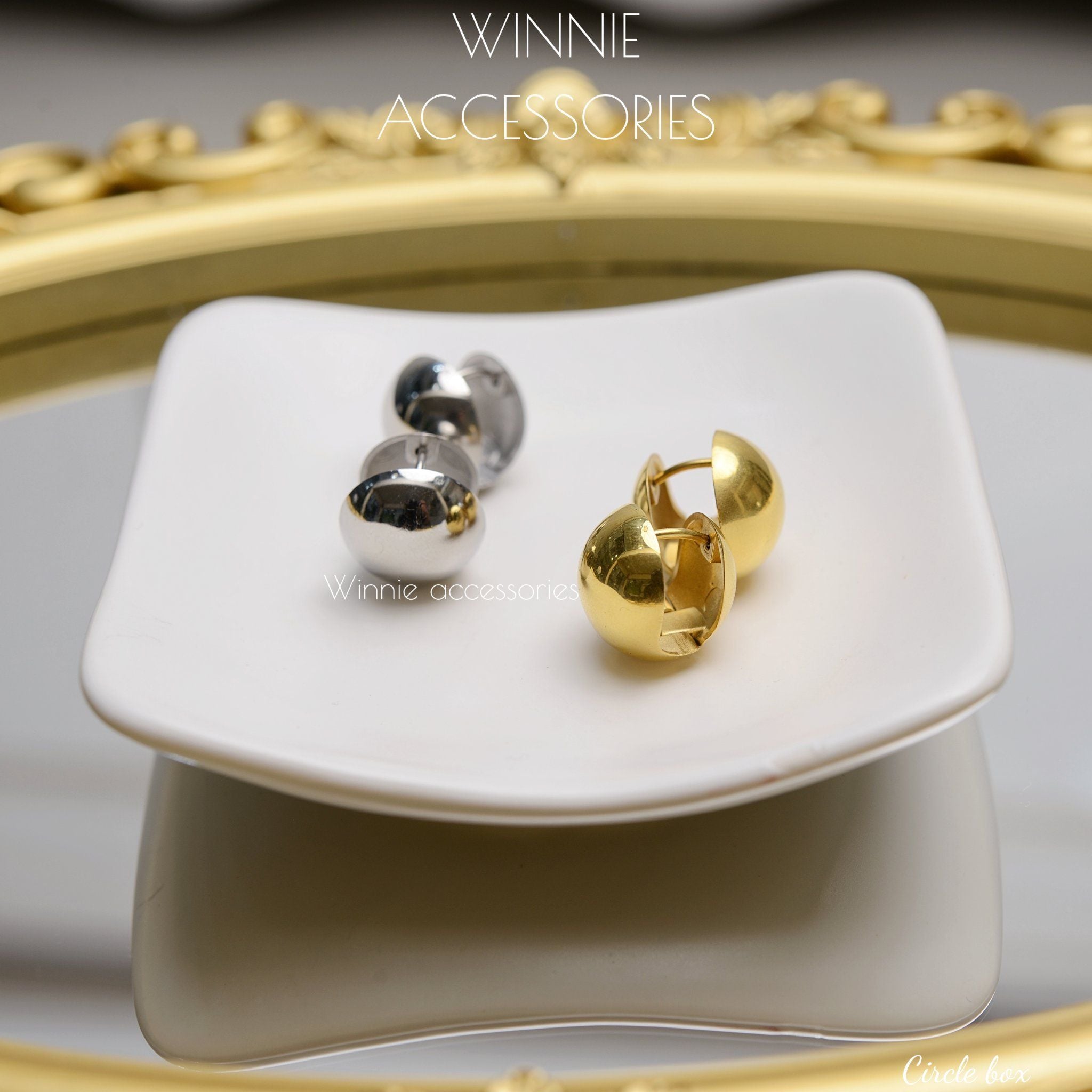  Hoa tai Titan Circle Box 