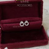  Hoa tai Bạc S925 Circle Star 