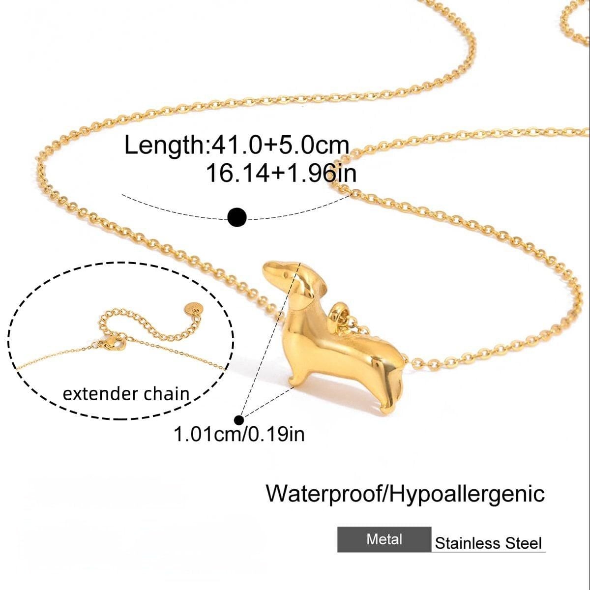  Dây chuyền Titan Doxi charm 