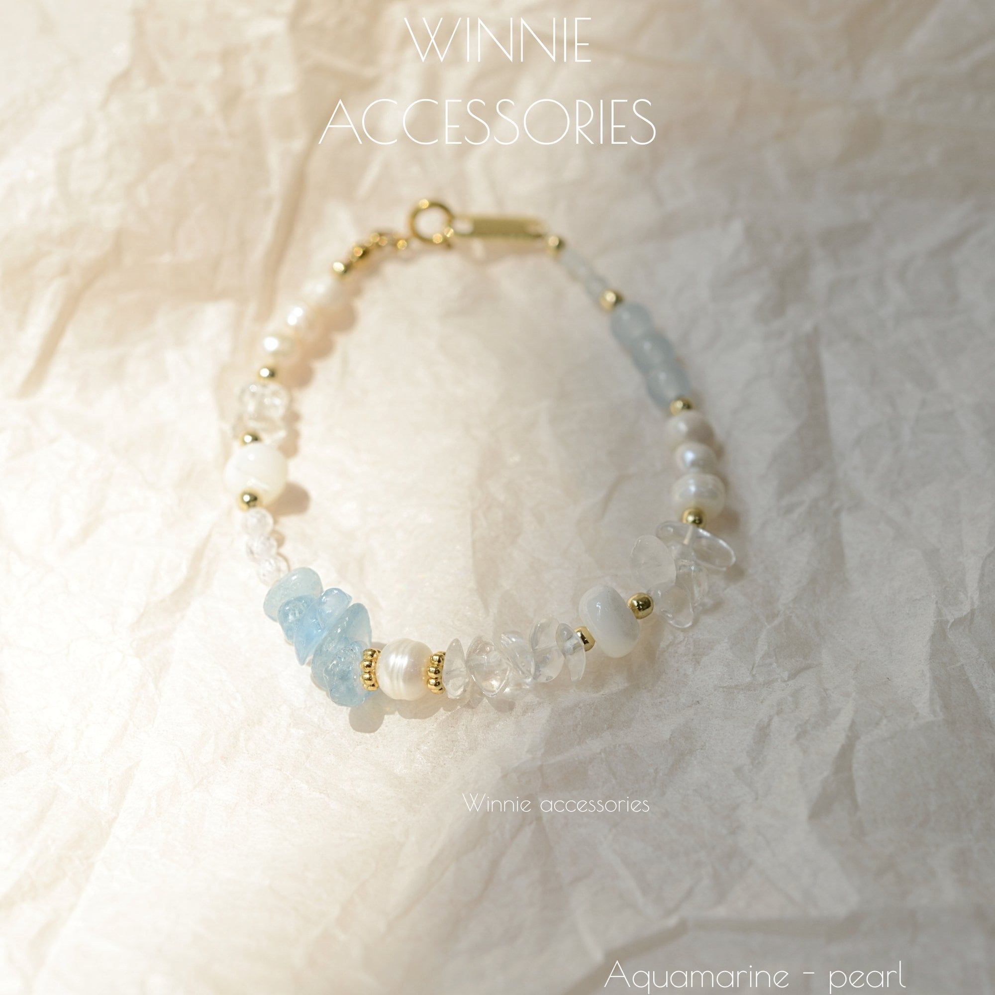  Lắc tay Titan Aquamarine 