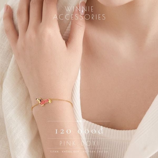  Lắc tay Titan Pink Doxi 