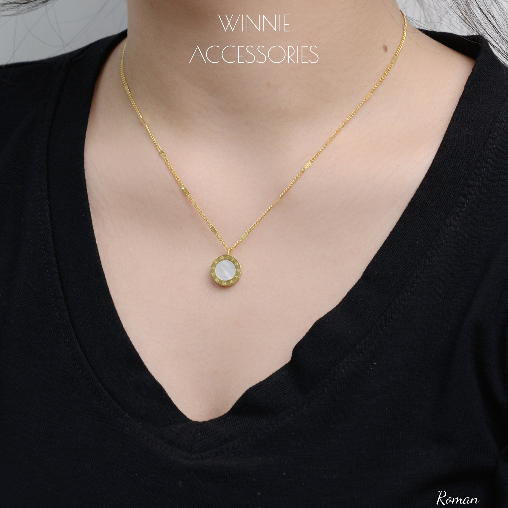  Dây chuyền Titan Roman 