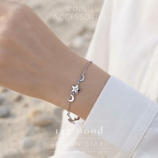  Lắc tay Titan Moon Star B 