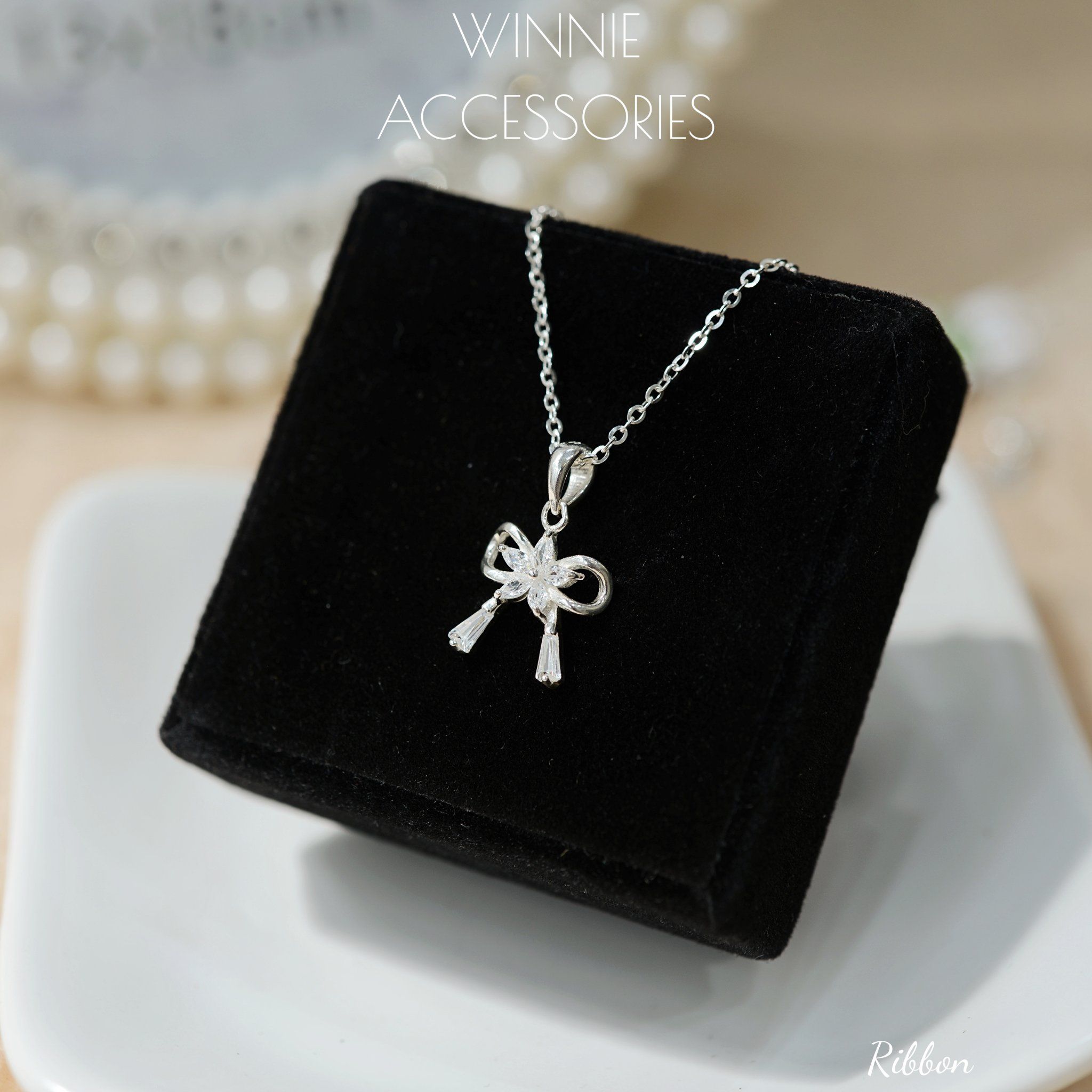  Dây chuyền Bạc S925 Ribbon 