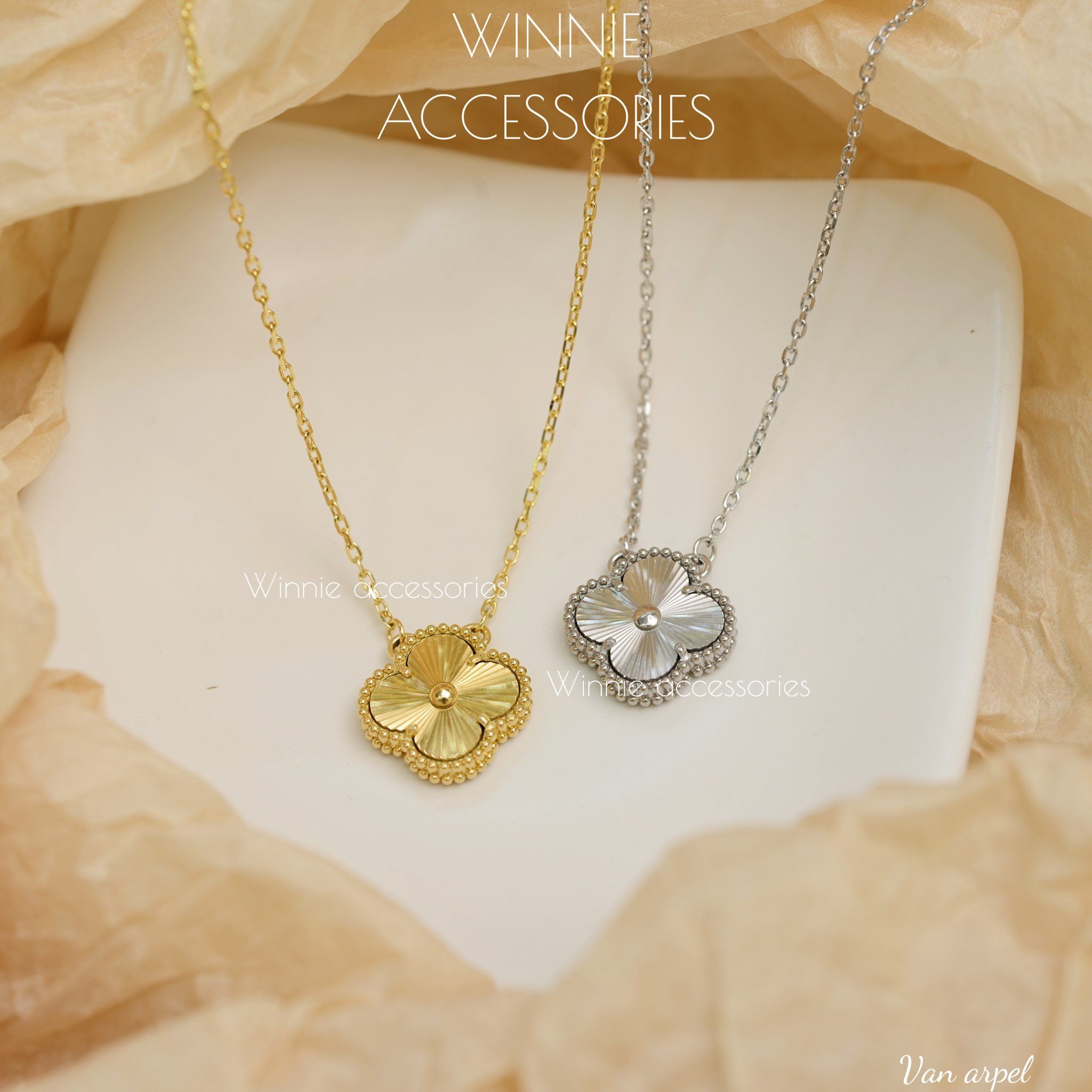  Dây chuyền titan Van Arpels 