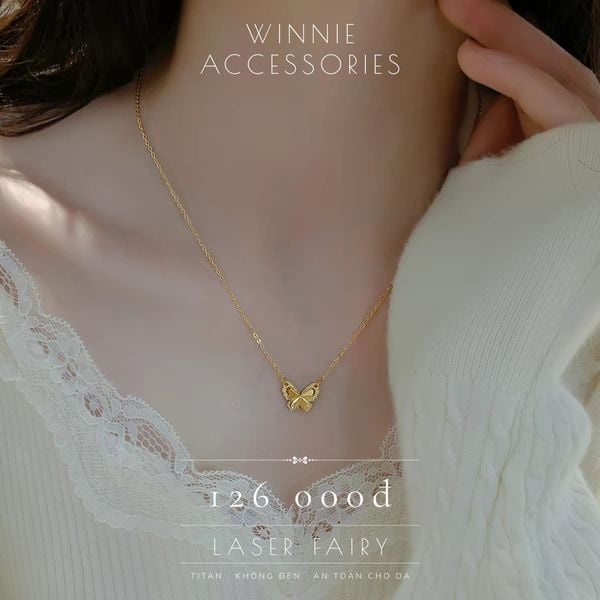  Dây chuyền titan Laser Fairy VG 