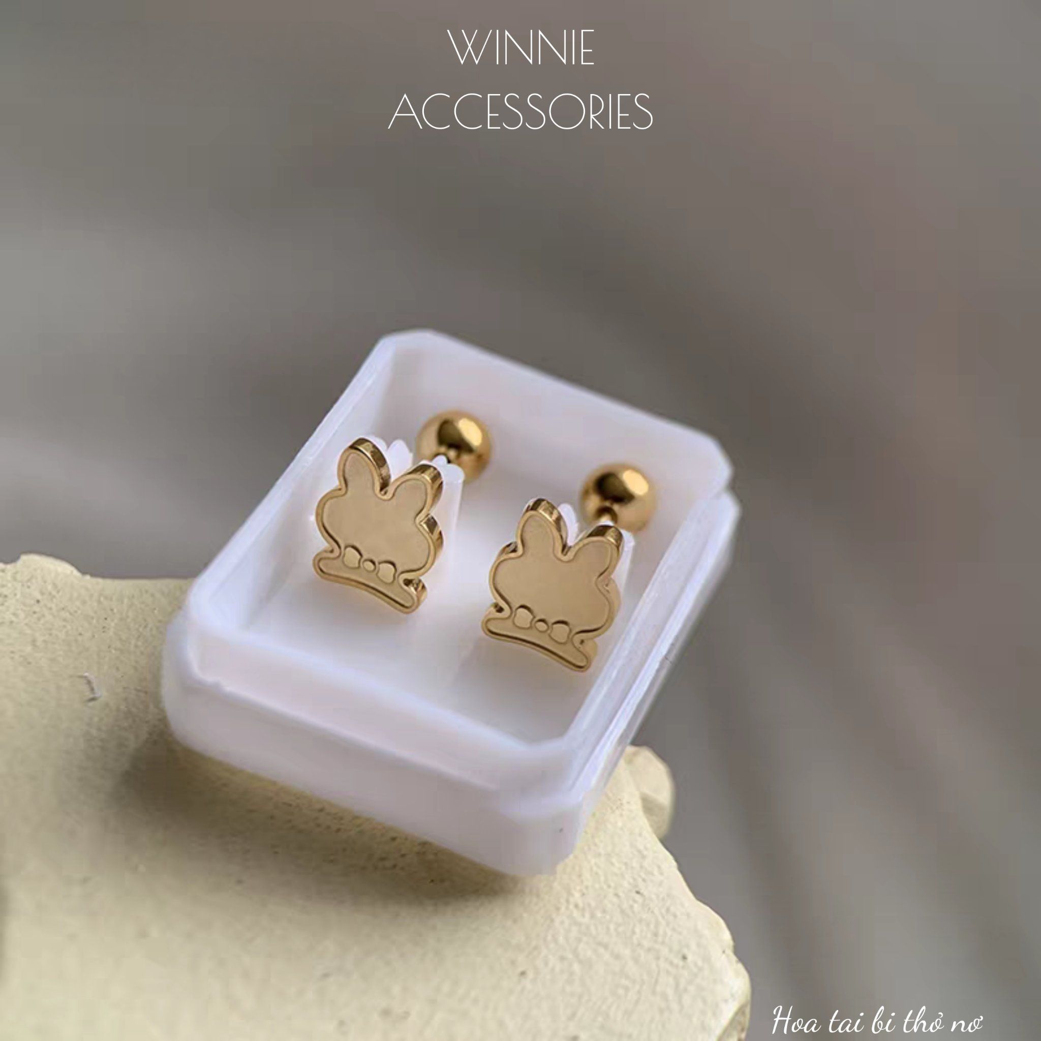  Hoa tai Titan Bi Thỏ Nơ 