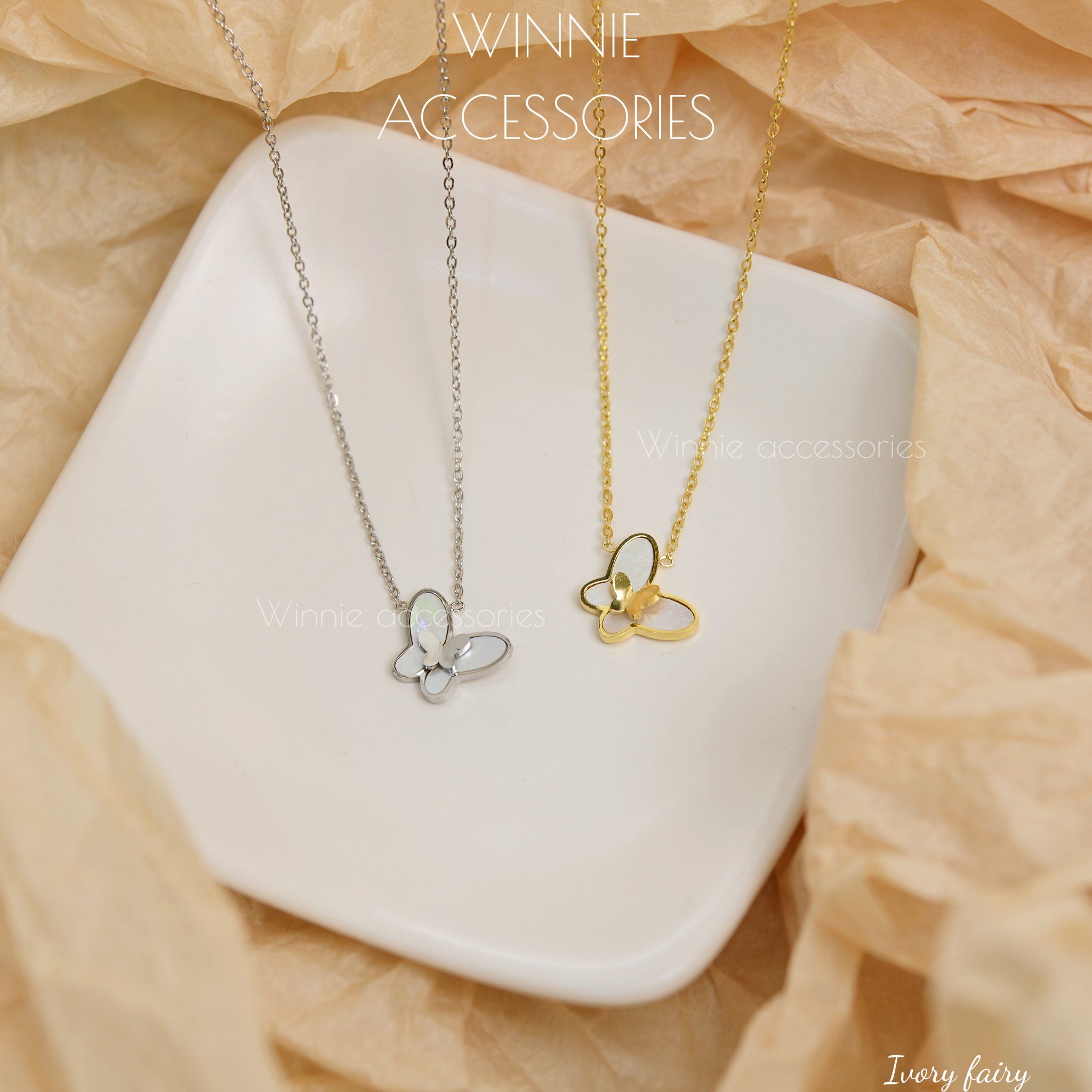  Dây chuyền Titan Ivory fairy 