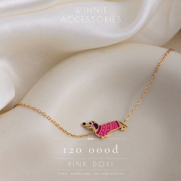  Lắc tay Titan Pink Doxi 