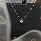  Dây chuyền Bạc S925 Clover xỏ 