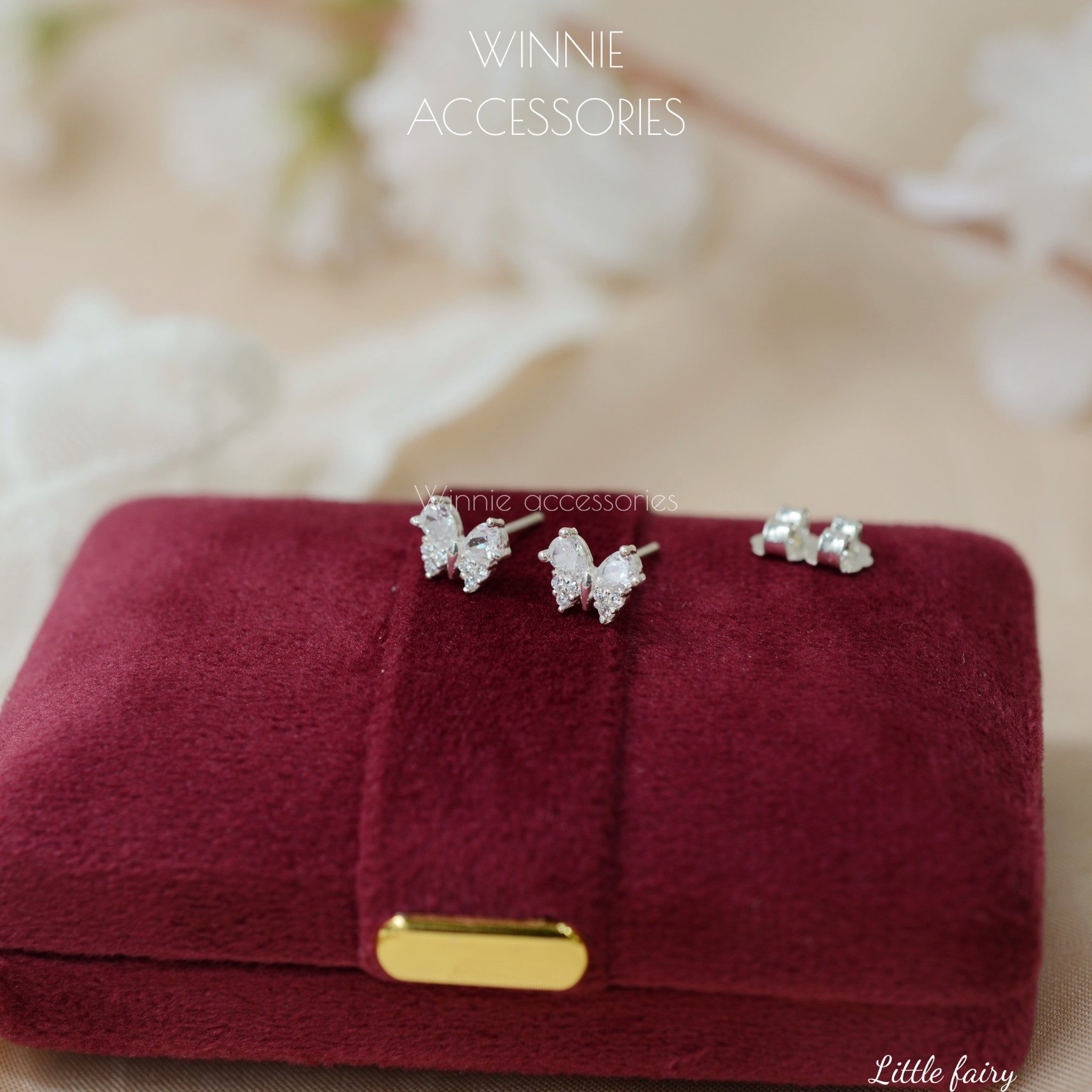  Hoa tai Bạc S925 Little Fairy 