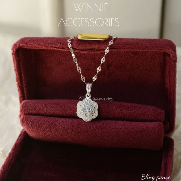  Charm Dây chuyền Bạc S925 Bling Panse (Không kèm dây) 