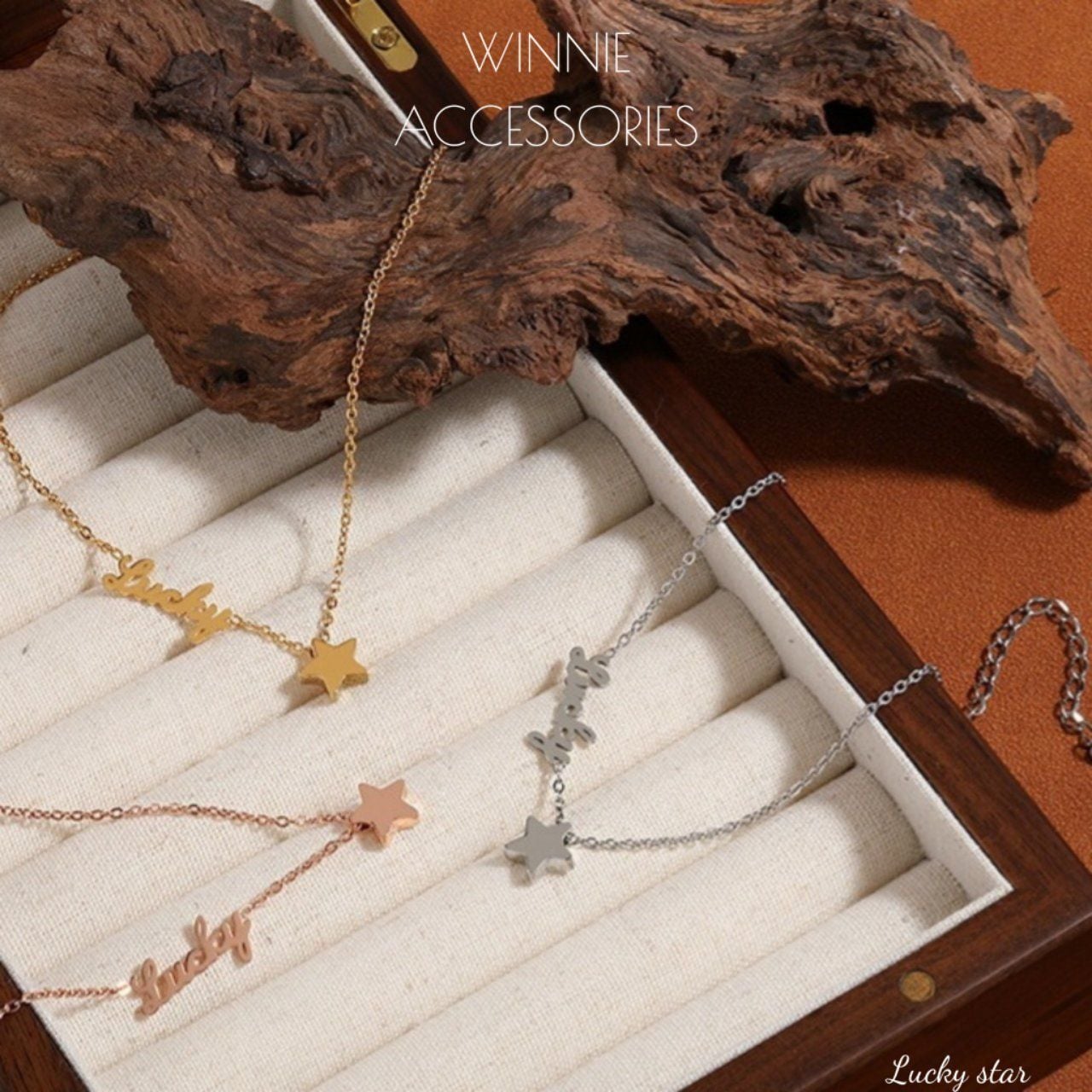  Lắc chân titan Lucky star 