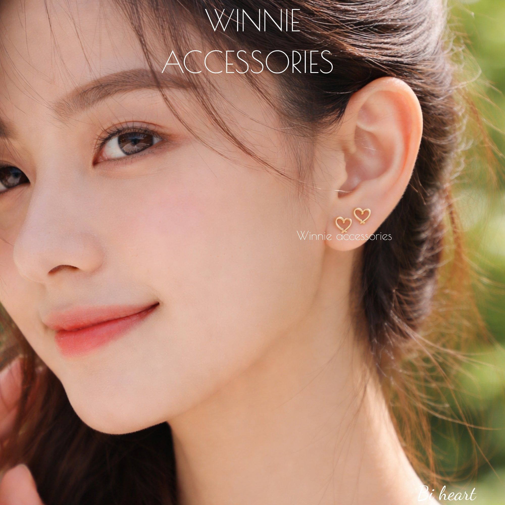  Hoa tai Titan Bi heart 