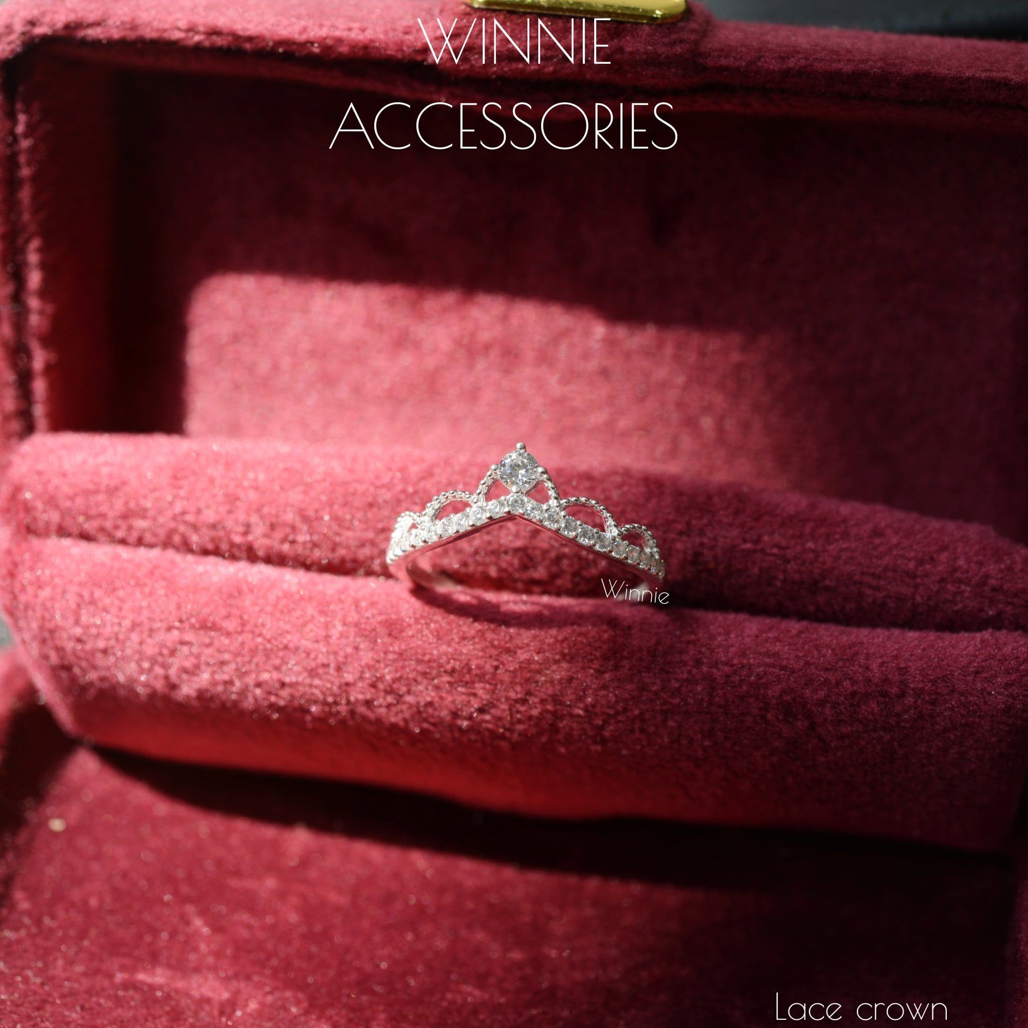  Nhẫn Bạc S925 Lace Crown 
