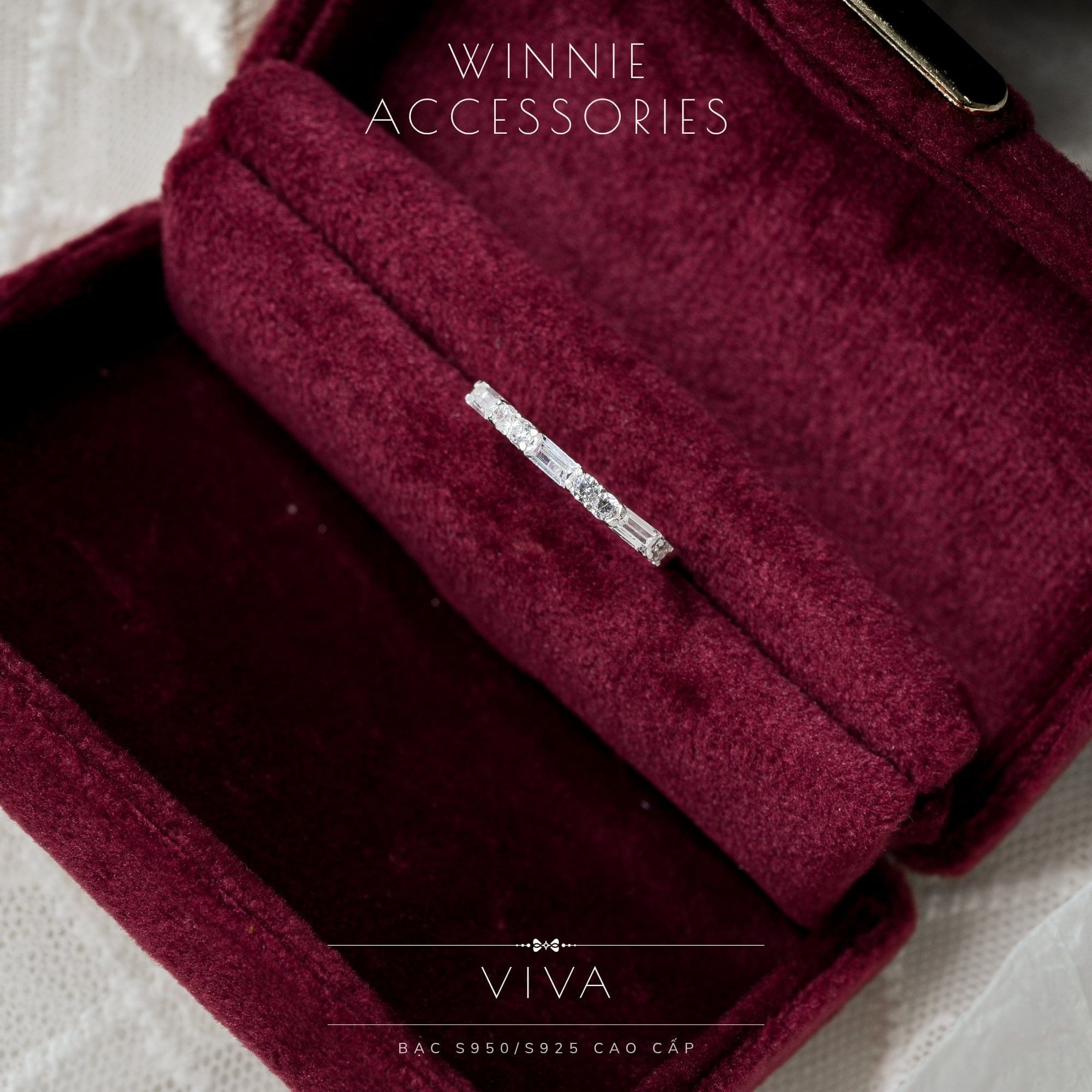  Nhẫn Bạc S925 Viva 