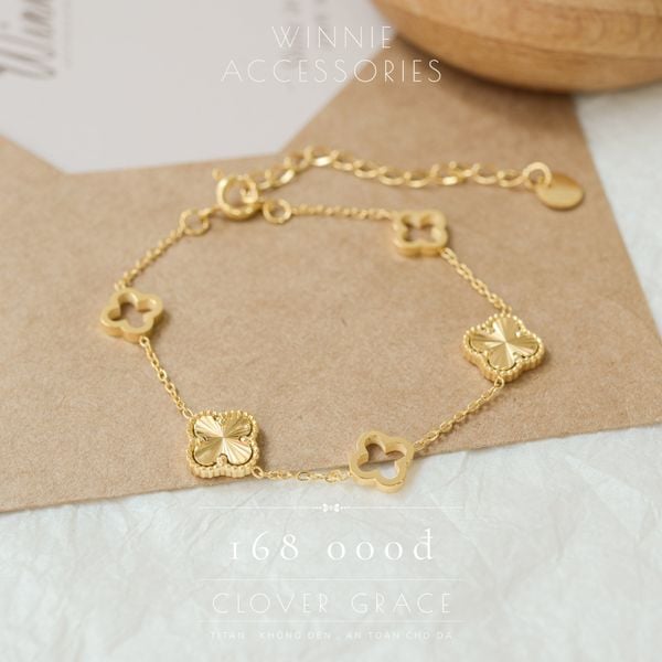  Lắc tay Titan Clover grace VG 