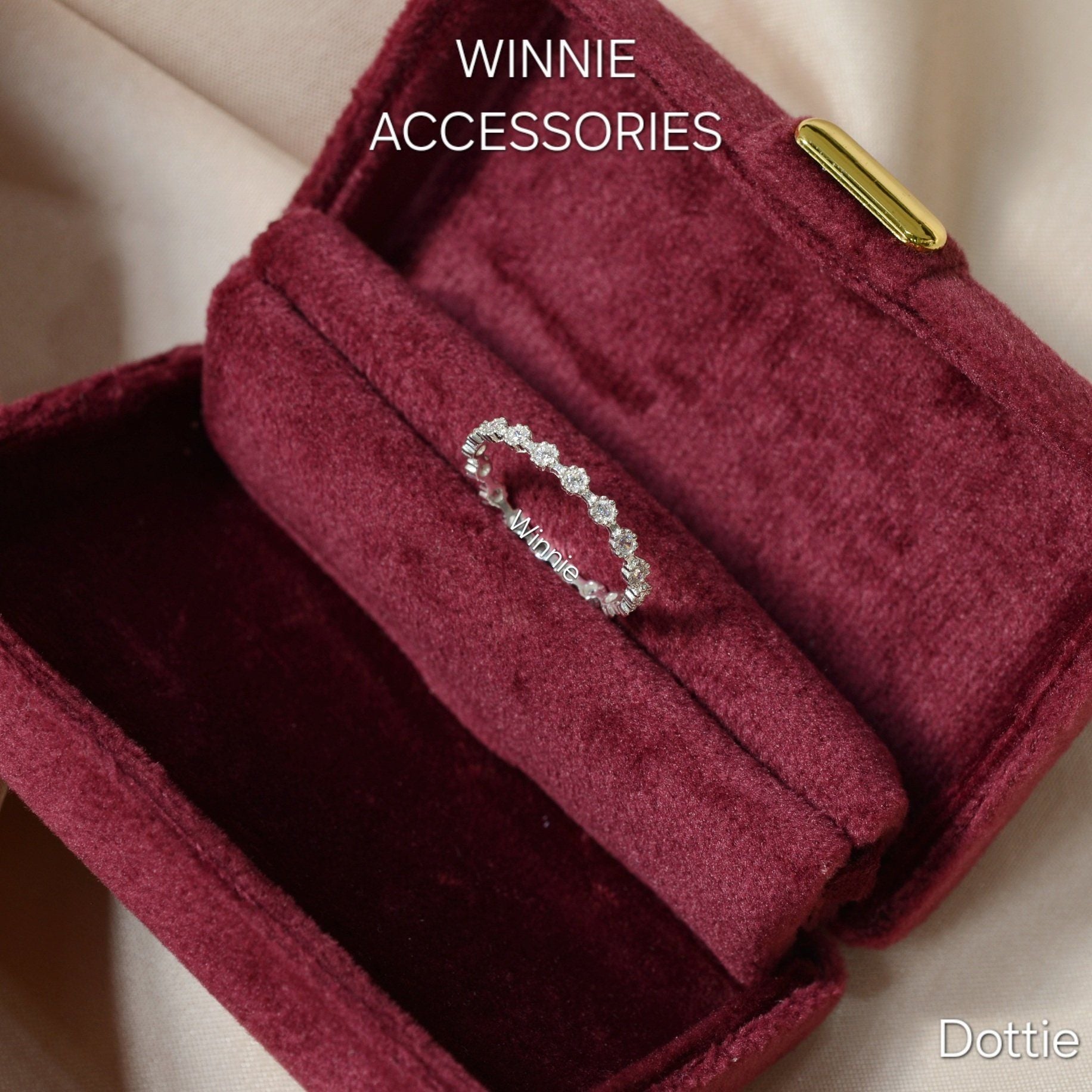  Nhẫn Bạc S925 Dottie 