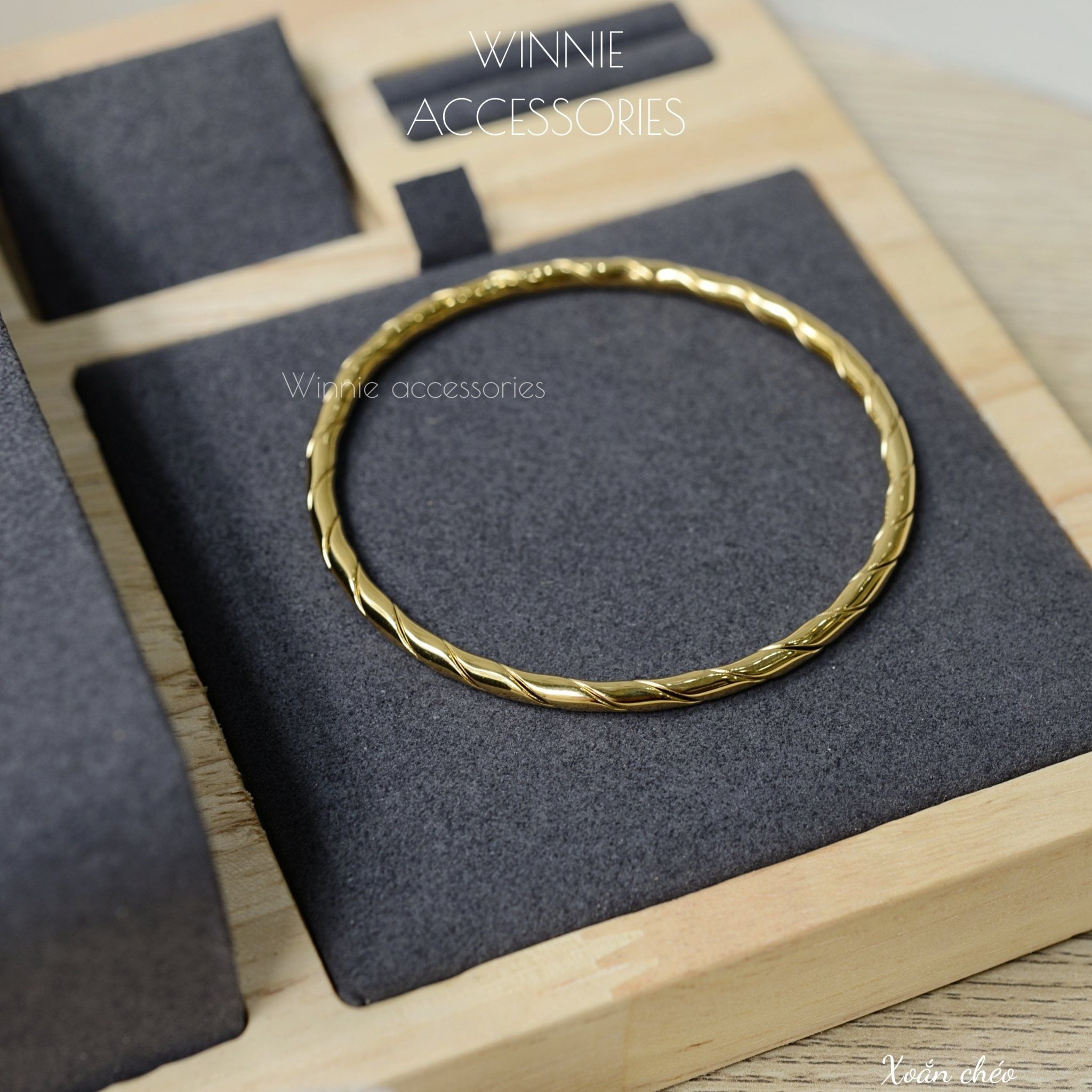  Vòng tay Titan Xoắn chéo 