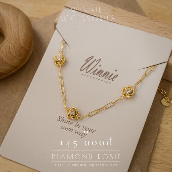  Lắc tay Titan Diamond rosie VG 
