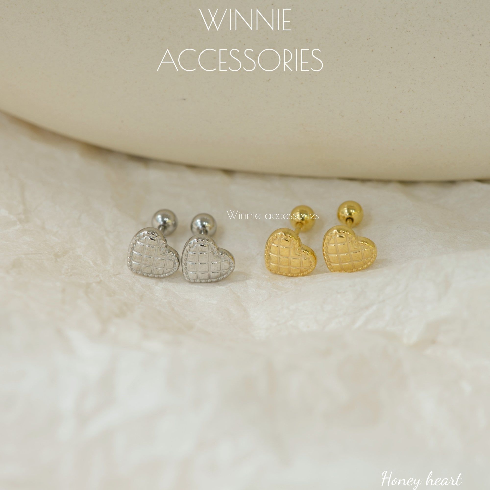  Hoa tai Titan Bi Honey heart 