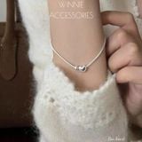  Lắc tay Bạc S925 Pan heart 