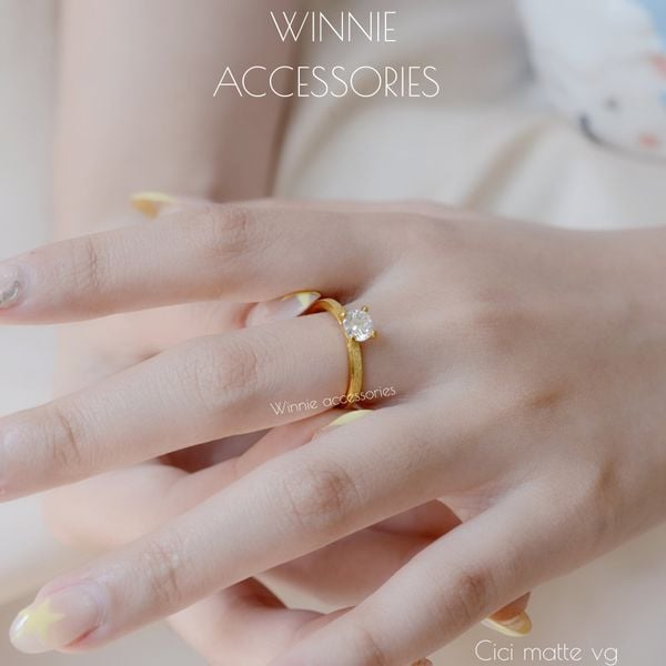  Nhẫn Titan Cici matte VG 