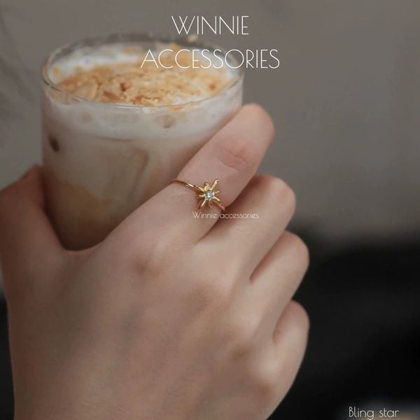  Nhẫn Titan Bling star 