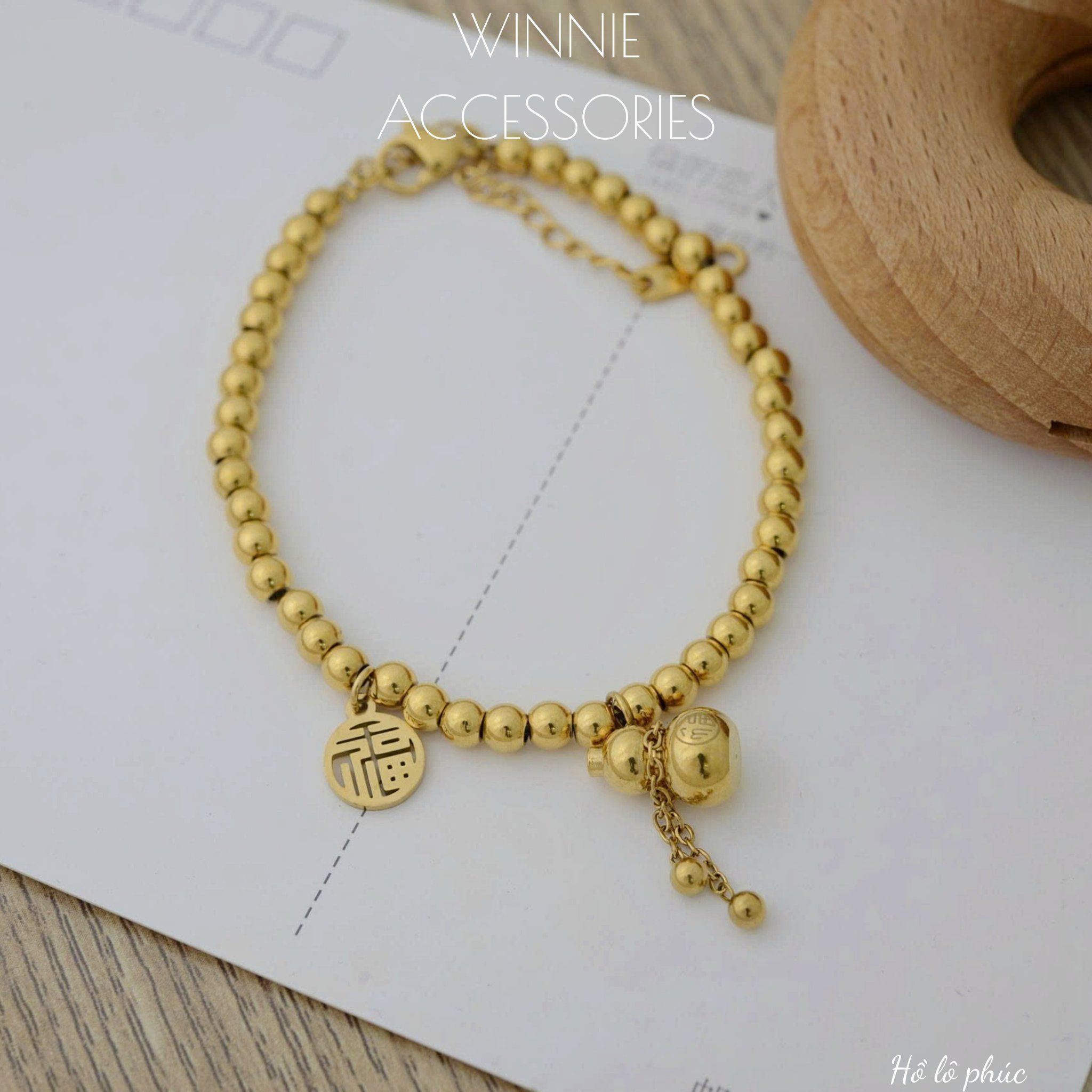  Lắc tay Titan Hồ lô phúc 