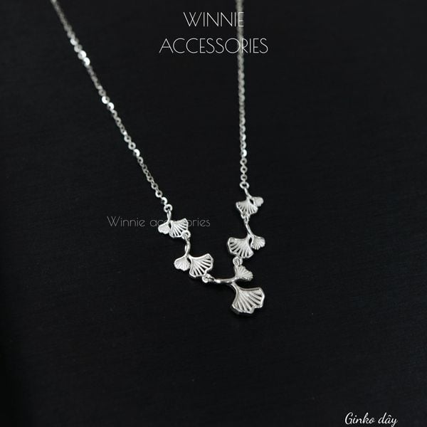  Dây chuyền Bạc S925 Ginko dây 