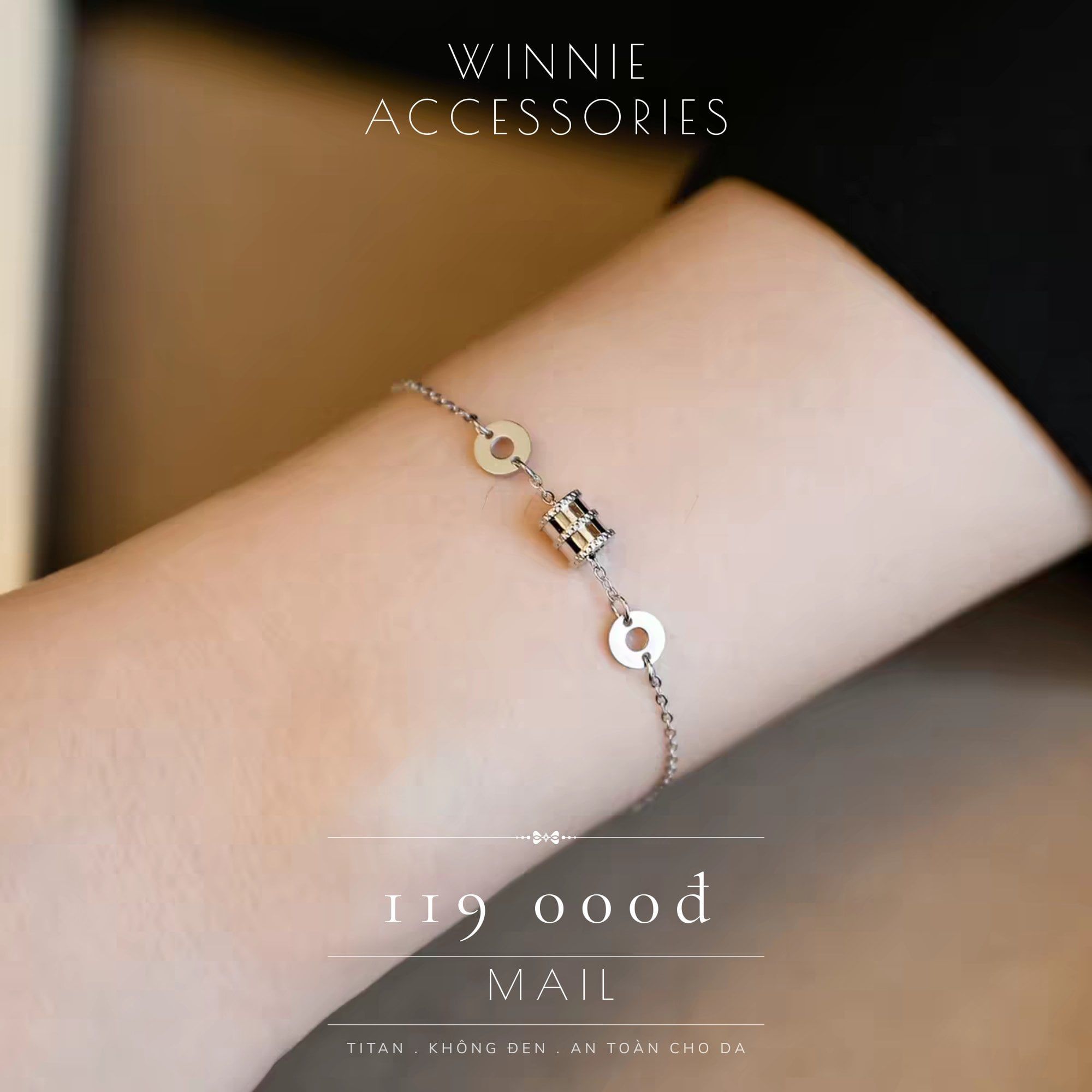 Lắc tay Titan Mail B 