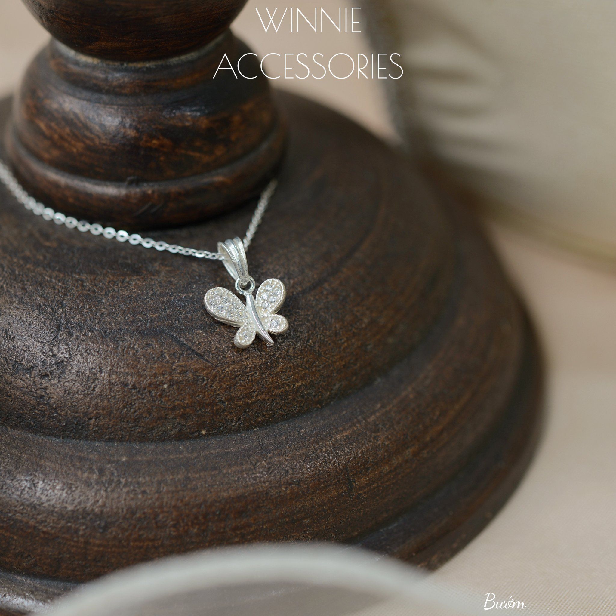  Dây chuyền Bạc S925 Bướm 