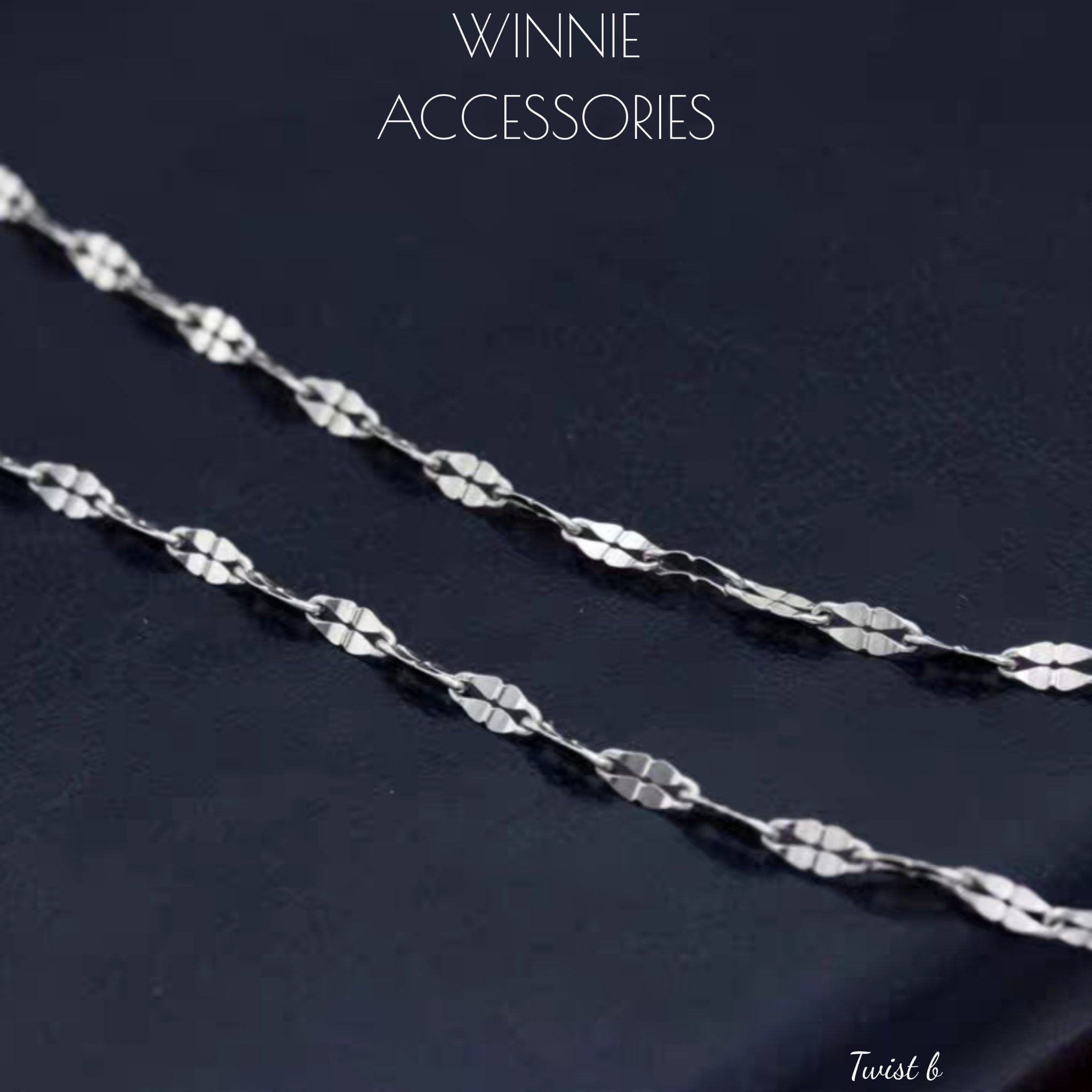  Dây chuyền titan Twist B 