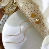  Hoa tai Titan Clover dây 