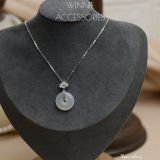  Dây chuyền Bạc S925 Ngọc Như Ý (Xi Kim) 