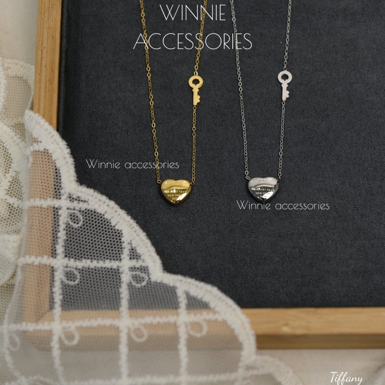  Dây chuyền Titan Tiffany 