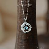  Dây chuyền Bạc S925 Marine leaf 