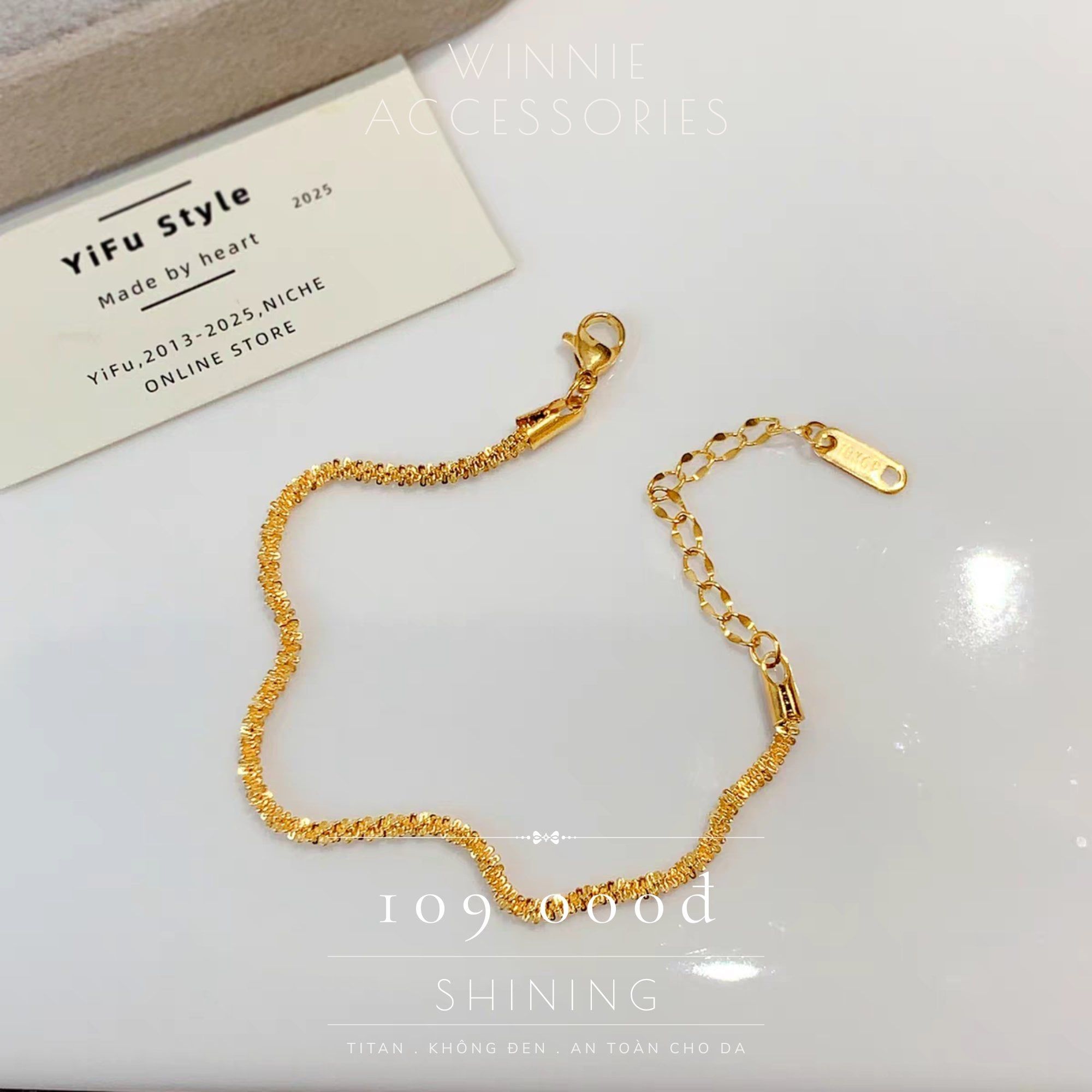  Lắc tay titan Shining VG 