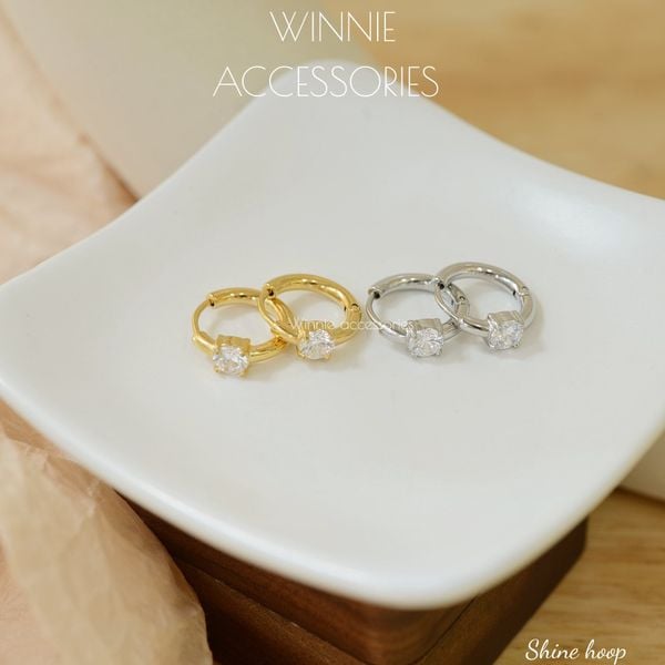  Hoa tai Titan Shine Hoop 