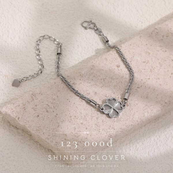 Lắc tay Titan Shining Clover B 
